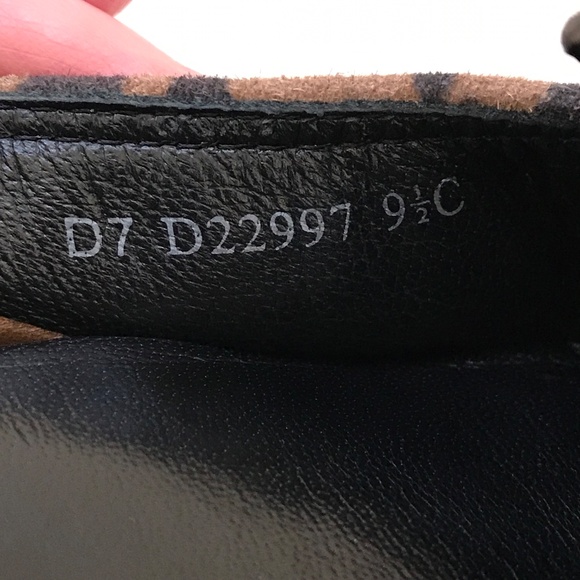 COLE HAAN Leopard Ballet Flats Nike Air Slip On Loafers Women’s Size 9.5 Wide - Picture 16 of 16